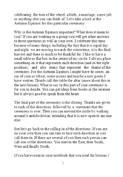 So you still want to be a druid? Page 7